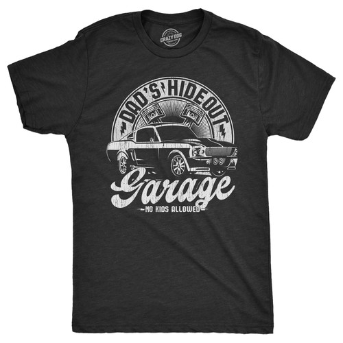 Mens dads hideout garage - dads, t