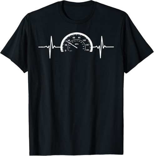 Heartbeat speedometer shirt - heartbeat, t-shirt